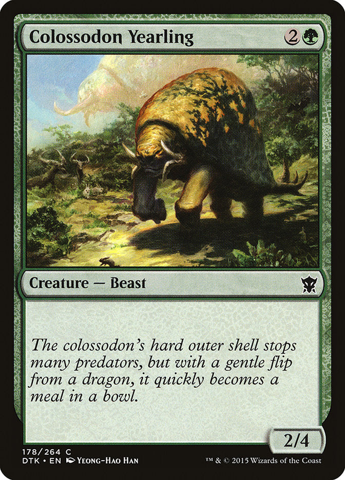 Colossodon Yearling [Dragons of Tarkir] | D20 Games