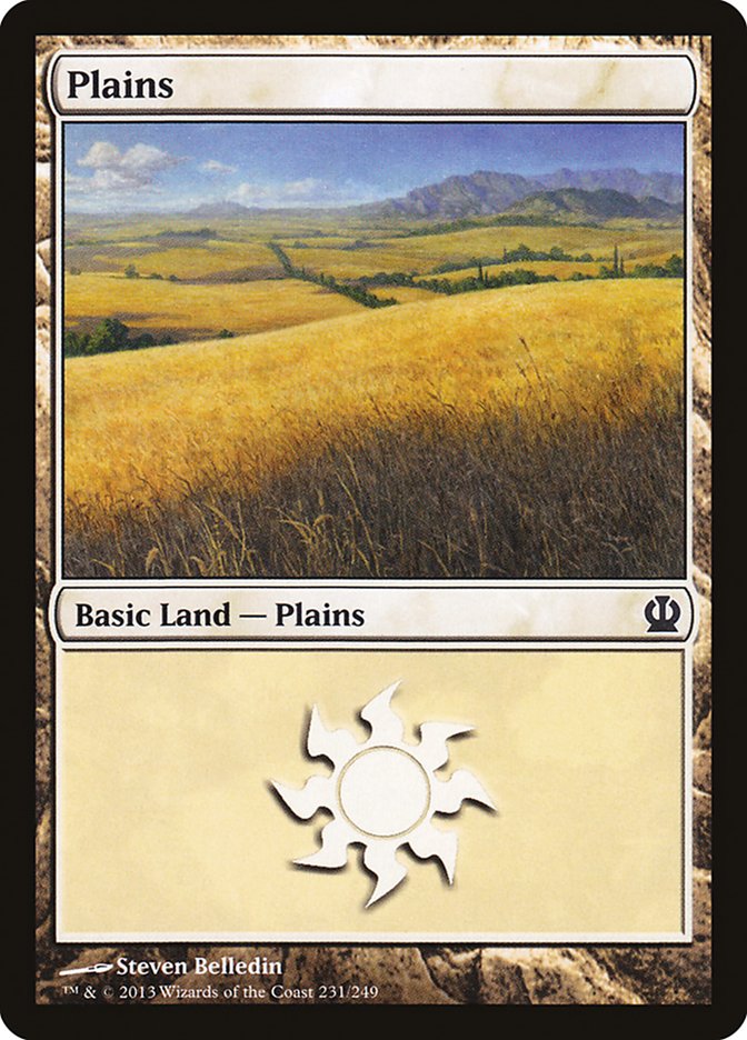 Plains (231) [Theros] | D20 Games