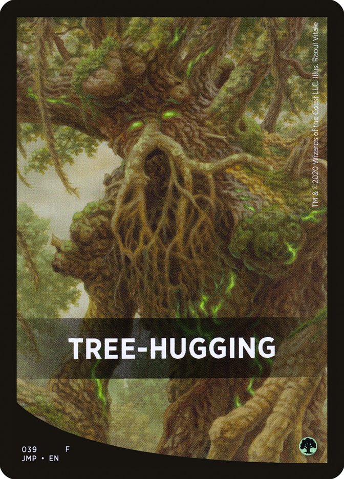 Tree-Hugging Theme Card [Jumpstart Front Cards] | D20 Games