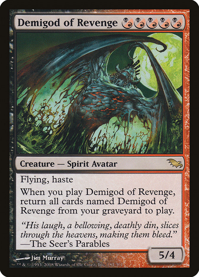 Demigod of Revenge [Shadowmoor] | D20 Games