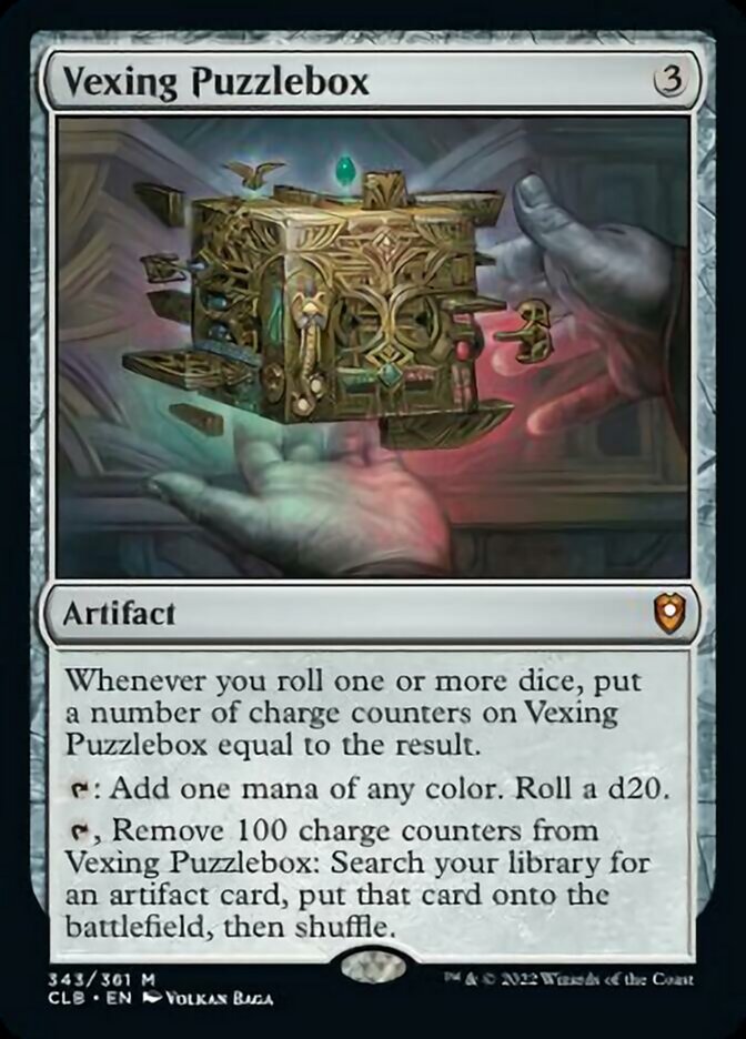 Vexing Puzzlebox [Commander Legends: Battle for Baldur's Gate] | D20 Games