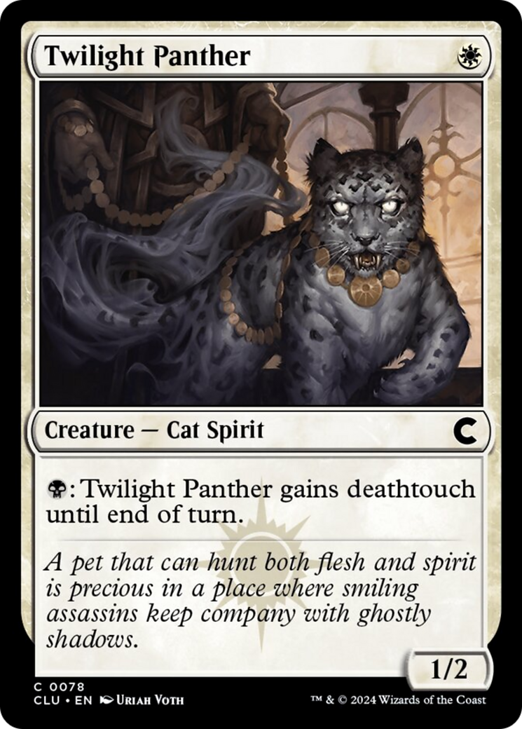 Twilight Panther [Ravnica: Clue Edition] | D20 Games