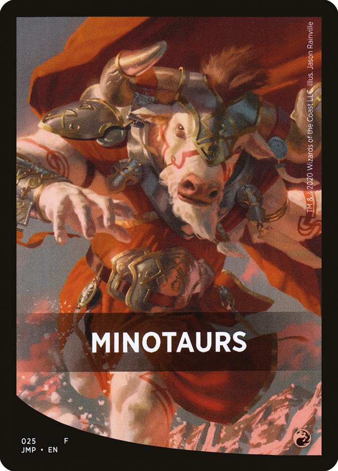 Minotaurs Theme Card [Jumpstart Front Cards] | D20 Games