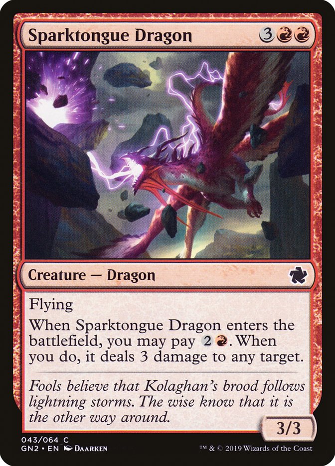 Sparktongue Dragon [Game Night 2019] | D20 Games