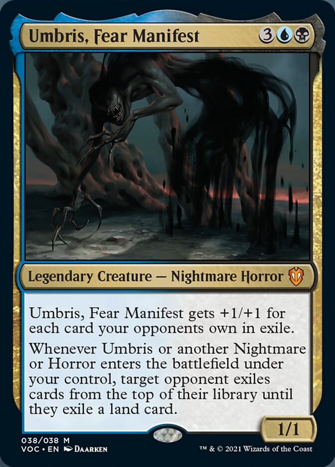 Umbris, Fear Manifest [Innistrad: Crimson Vow Commander] | D20 Games