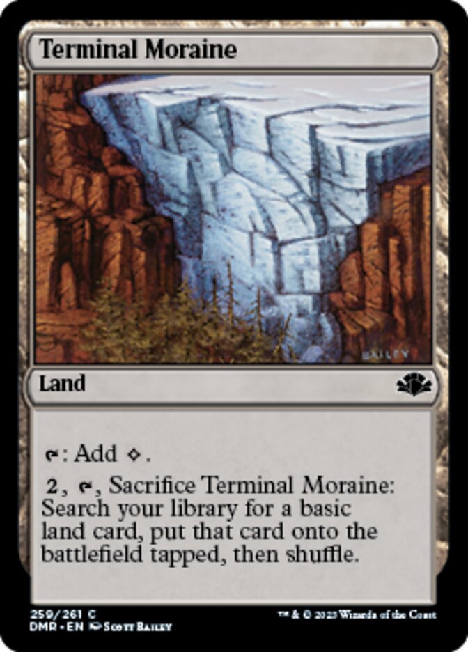 Terminal Moraine [Dominaria Remastered] | D20 Games