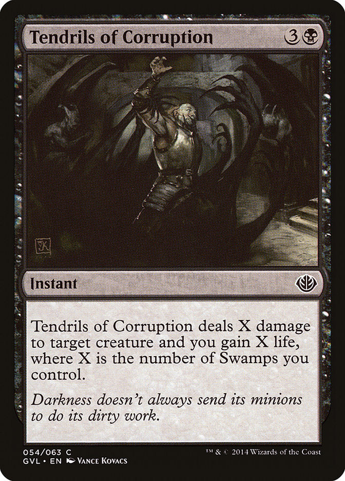 Tendrils of Corruption (Garruk vs. Liliana) [Duel Decks Anthology] | D20 Games