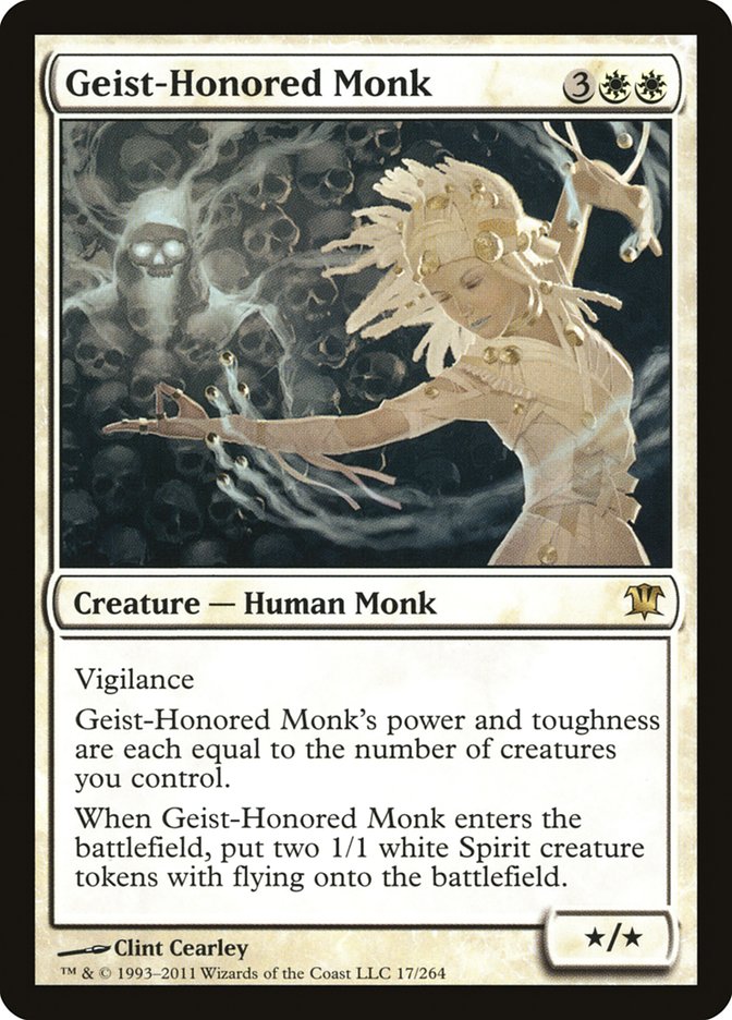 Geist-Honored Monk [Innistrad] | D20 Games