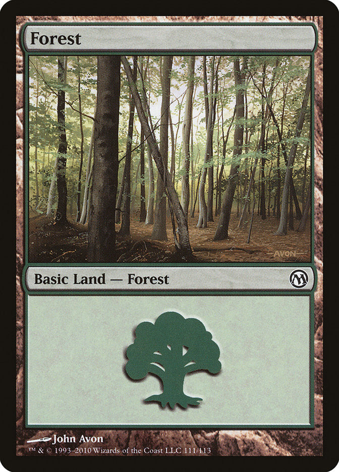 Forest (111) [Duels of the Planeswalkers] | D20 Games