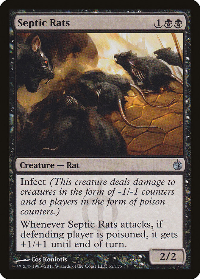 Septic Rats [Mirrodin Besieged] | D20 Games