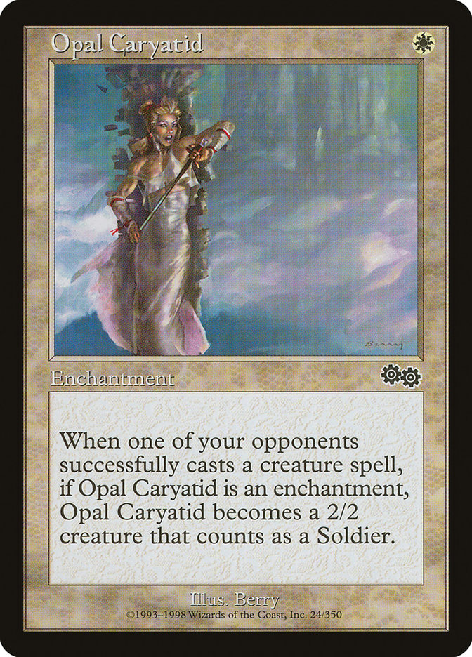 Opal Caryatid [Urza's Saga] | D20 Games