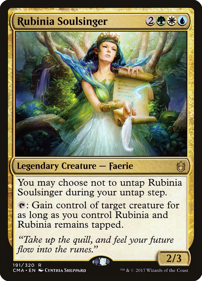 Rubinia Soulsinger [Commander Anthology] | D20 Games