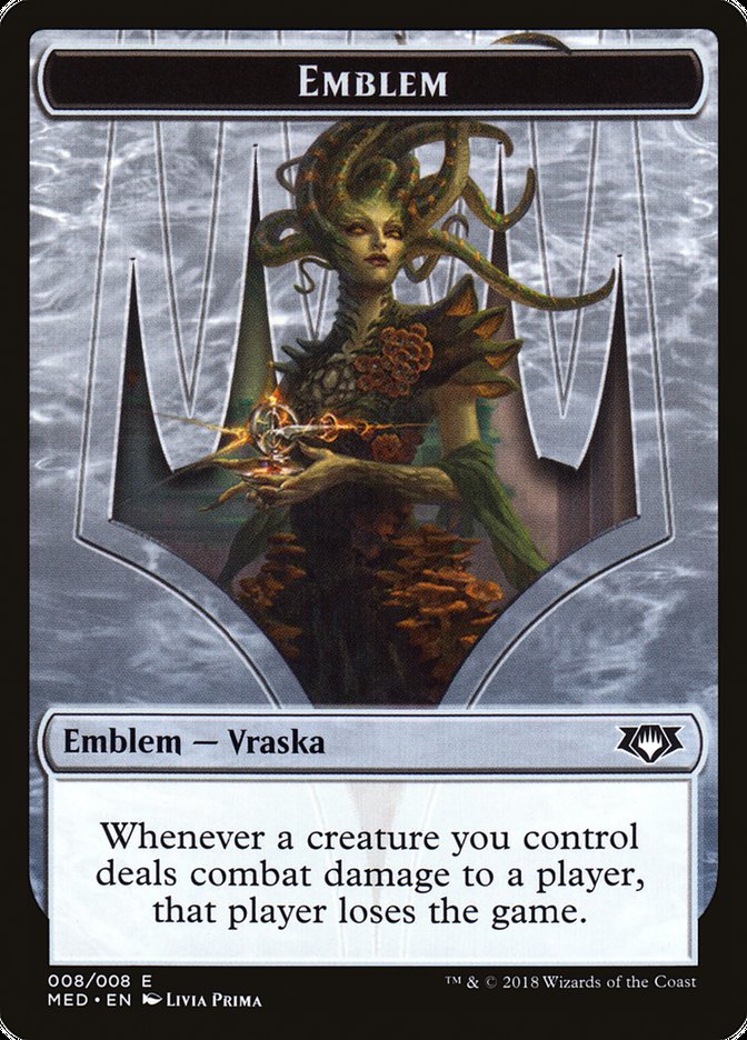 Vraska, Golgari Queen Emblem [Mythic Edition Tokens] | D20 Games