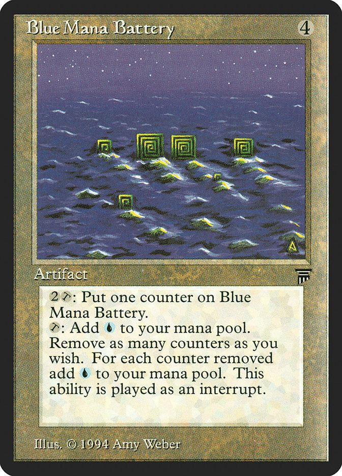 Blue Mana Battery [Legends] | D20 Games