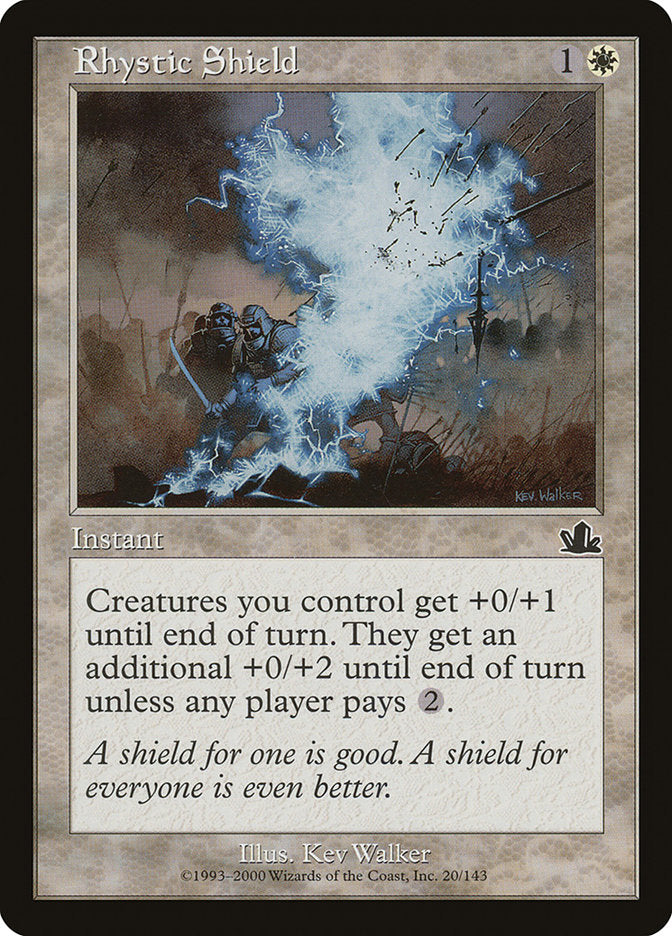 Rhystic Shield [Prophecy] | D20 Games