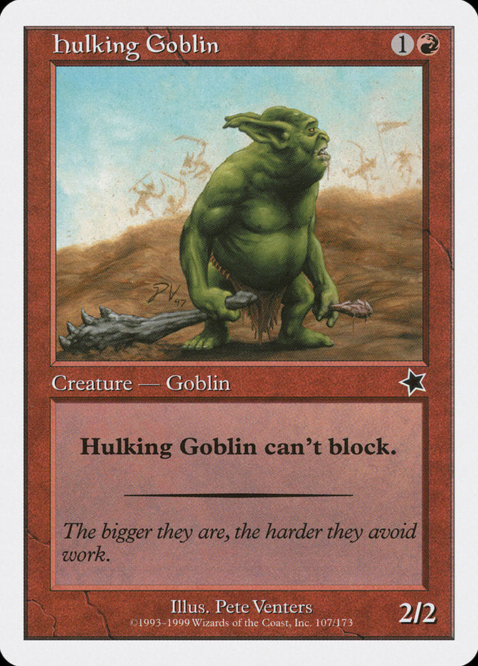 Hulking Goblin [Starter 1999] | D20 Games
