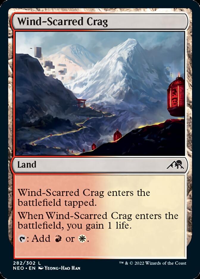 Wind-Scarred Crag [Kamigawa: Neon Dynasty] | D20 Games