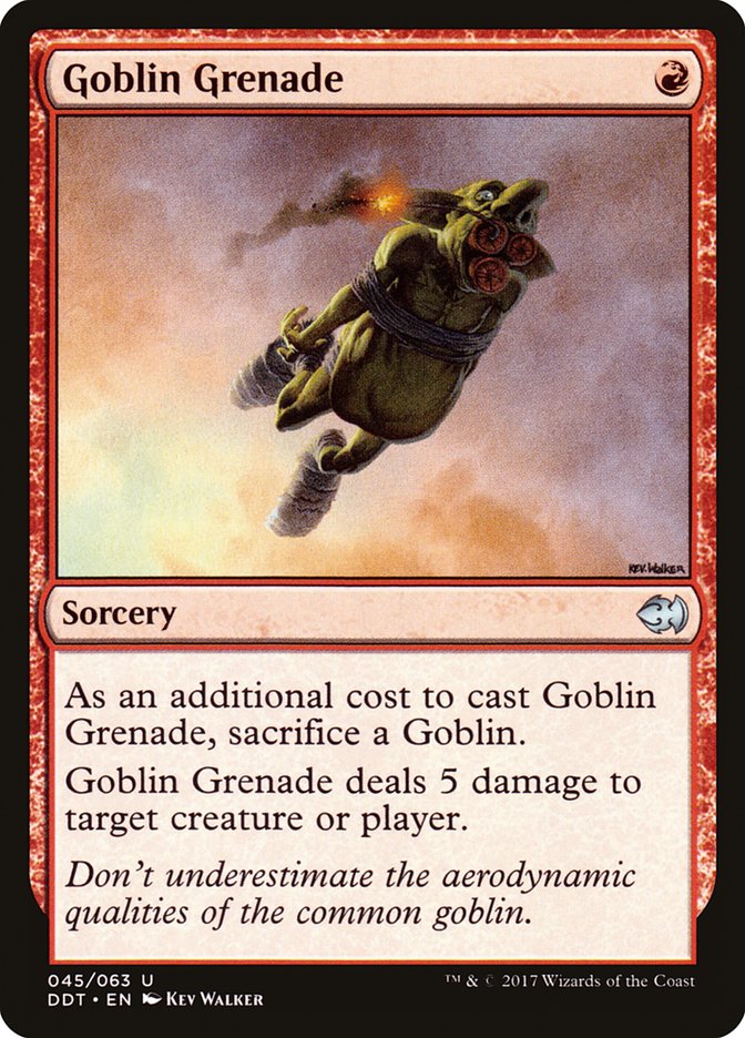 Goblin Grenade [Duel Decks: Merfolk vs. Goblins] | D20 Games