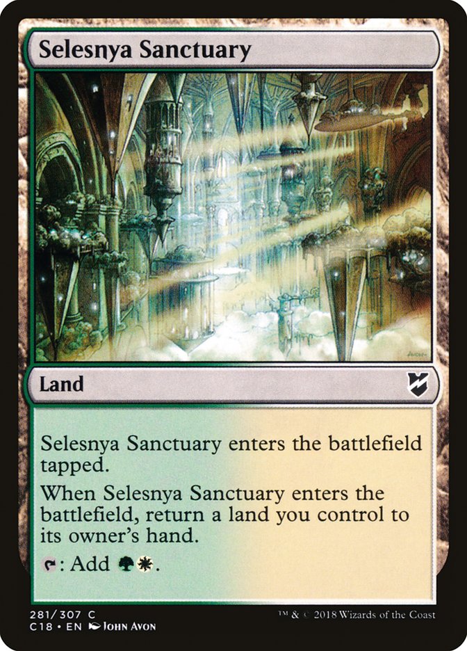 Selesnya Sanctuary [Commander 2018] | D20 Games