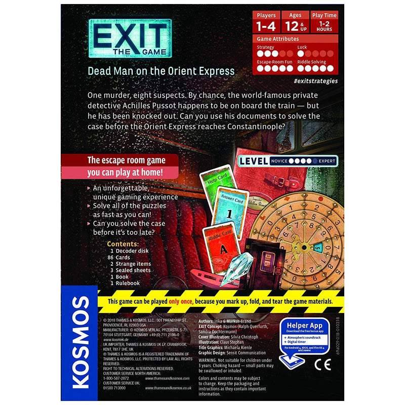 Exit: The Game - Dead Man on the Orient Express
