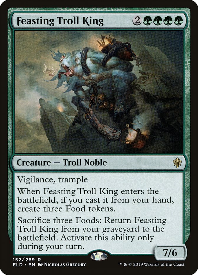 Feasting Troll King [Throne of Eldraine] | D20 Games