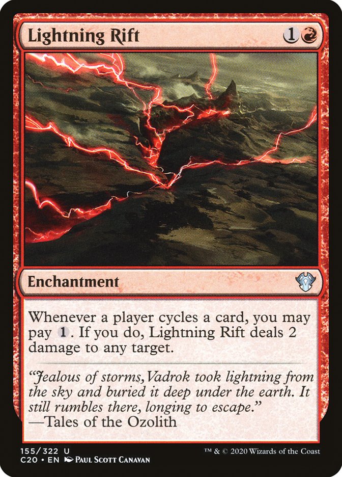 Lightning Rift [Commander 2020] | D20 Games