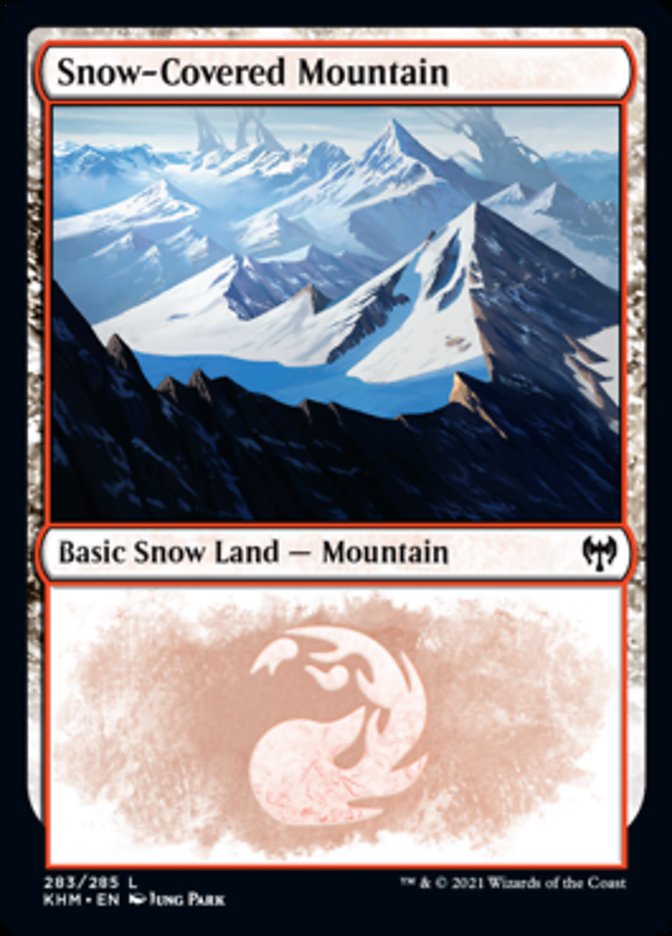 Snow-Covered Mountain (283) [Kaldheim] | D20 Games