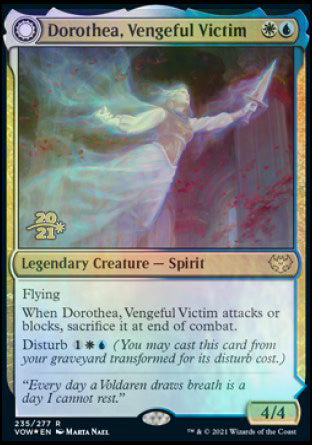 Dorothea, Vengeful Victim // Dorothea's Retribution [Innistrad: Crimson Vow Prerelease Promos] | D20 Games