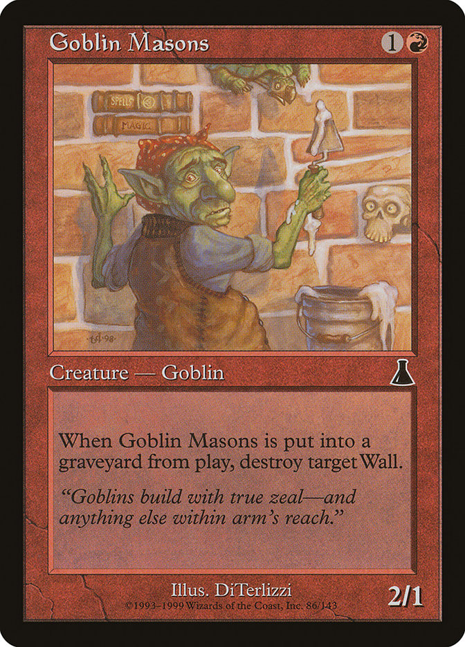 Goblin Masons [Urza's Destiny] | D20 Games