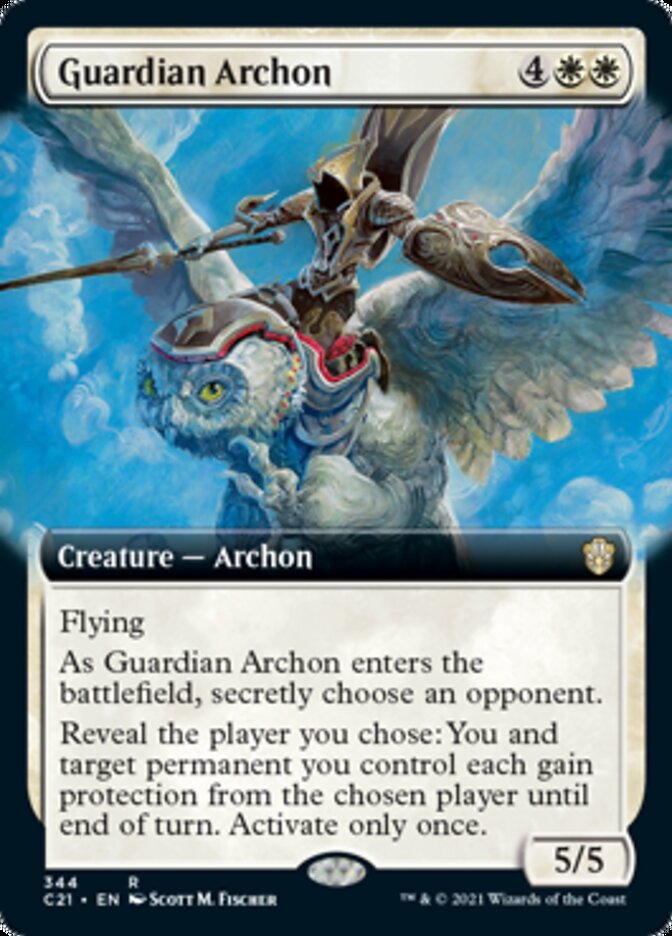 Guardian Archon (Extended) [Commander 2021] | D20 Games