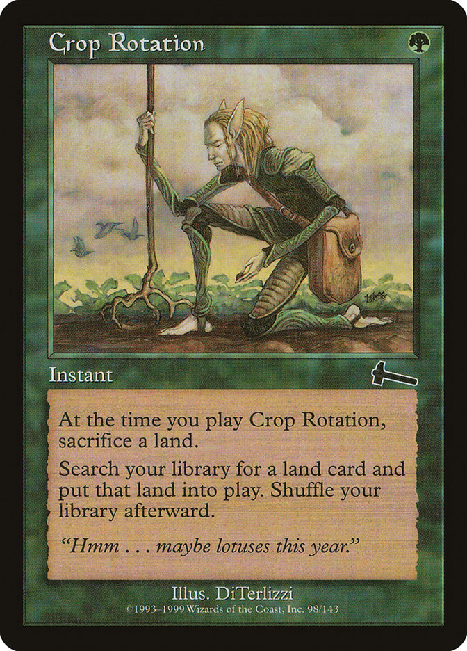 Crop Rotation [Urza's Legacy] | D20 Games