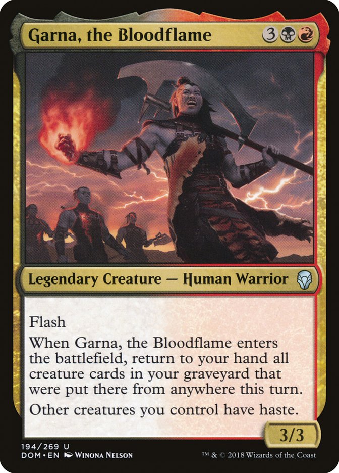 Garna, the Bloodflame [Dominaria] | D20 Games