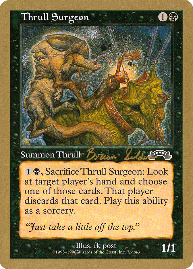 Thrull Surgeon (Brian Selden) [World Championship Decks 1998] | D20 Games
