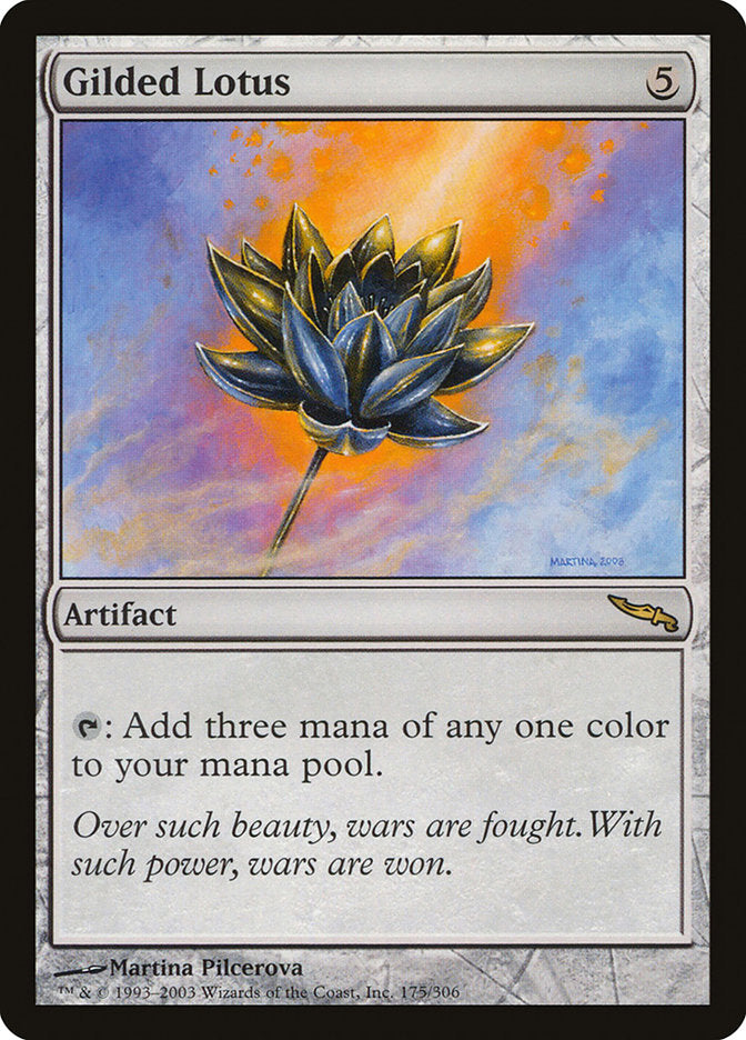 Gilded Lotus [Mirrodin] | D20 Games