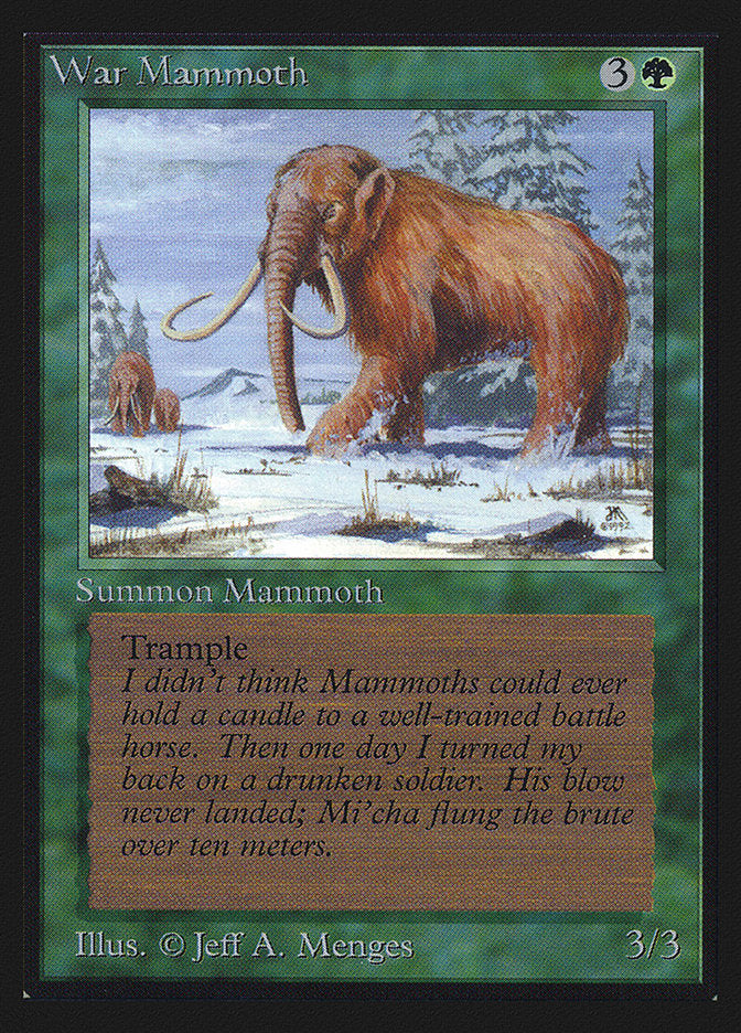 War Mammoth [Collectors’ Edition] | D20 Games