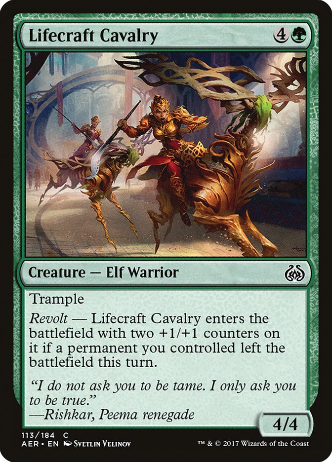 Lifecraft Cavalry [Aether Revolt] | D20 Games