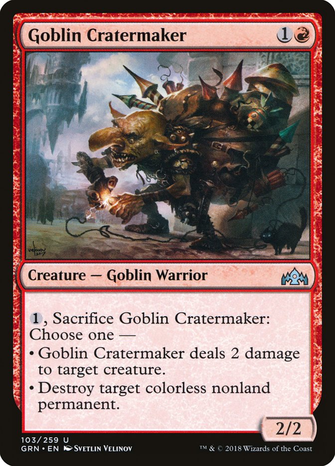 Goblin Cratermaker [Guilds of Ravnica] | D20 Games