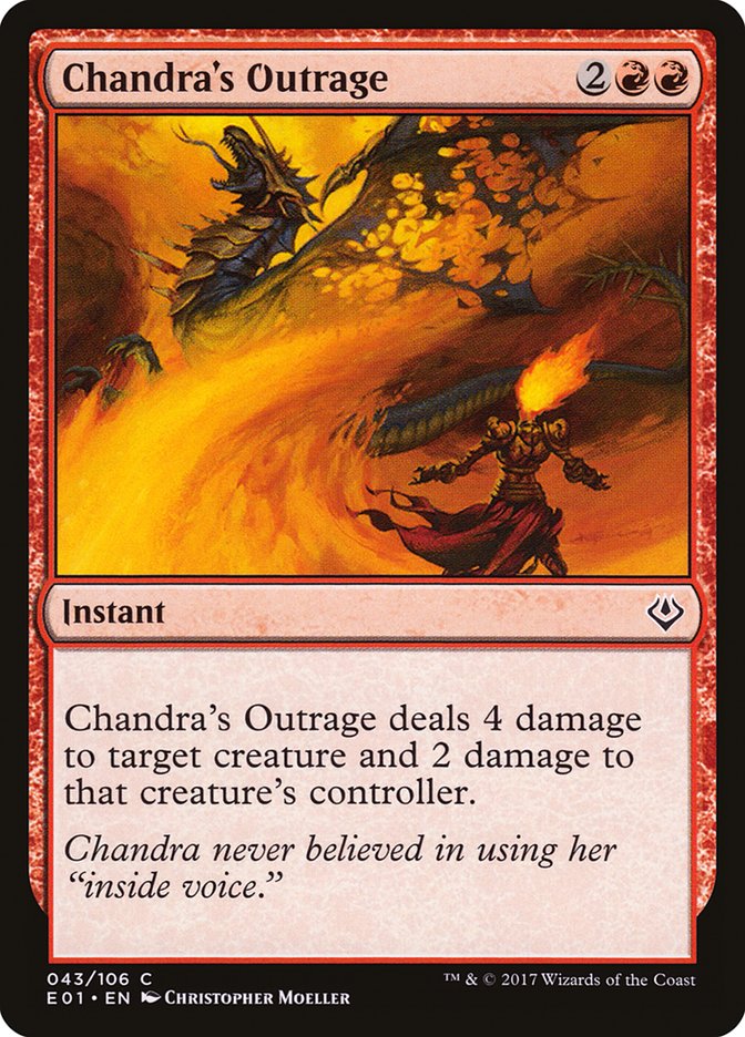 Chandra's Outrage [Archenemy: Nicol Bolas] | D20 Games
