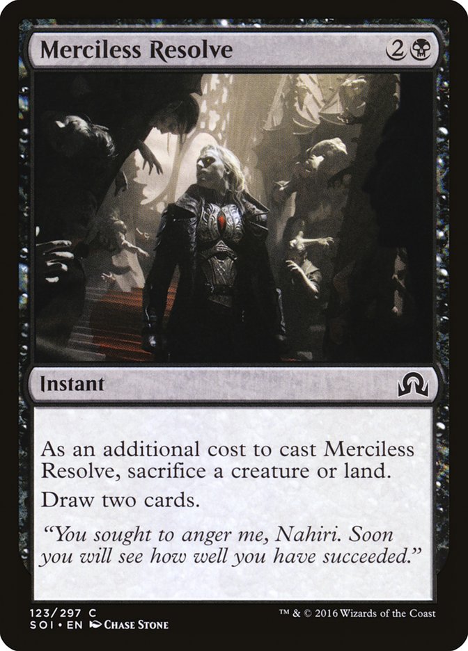 Merciless Resolve [Shadows over Innistrad] | D20 Games