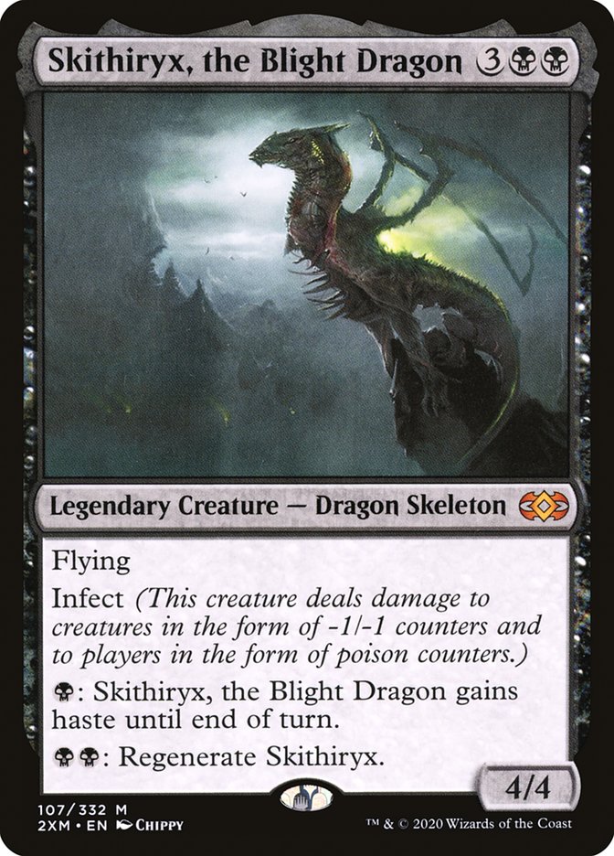 Skithiryx, the Blight Dragon [Double Masters] | D20 Games
