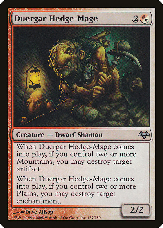 Duergar Hedge-Mage [Eventide] | D20 Games