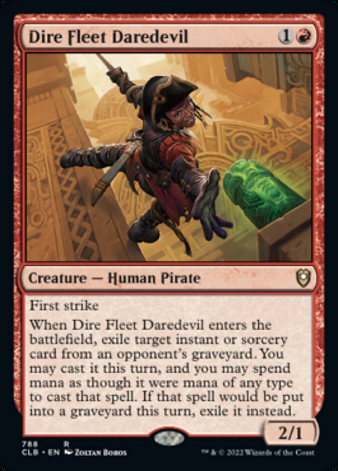 Dire Fleet Daredevil [Commander Legends: Battle for Baldur's Gate] | D20 Games