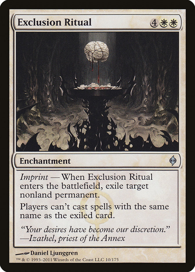 Exclusion Ritual [New Phyrexia] | D20 Games