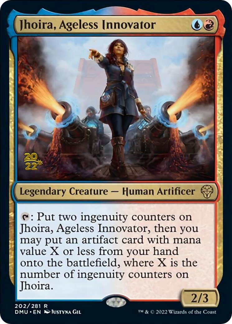 Jhoira, Ageless Innovator [Dominaria United Prerelease Promos] | D20 Games