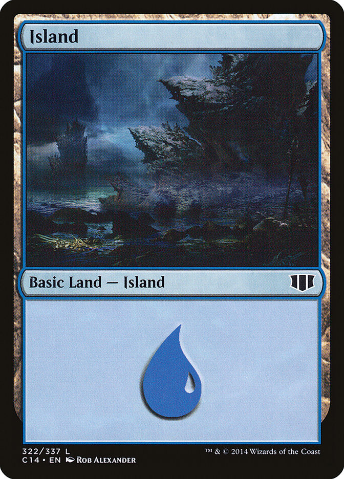 Island (322) [Commander 2014] | D20 Games
