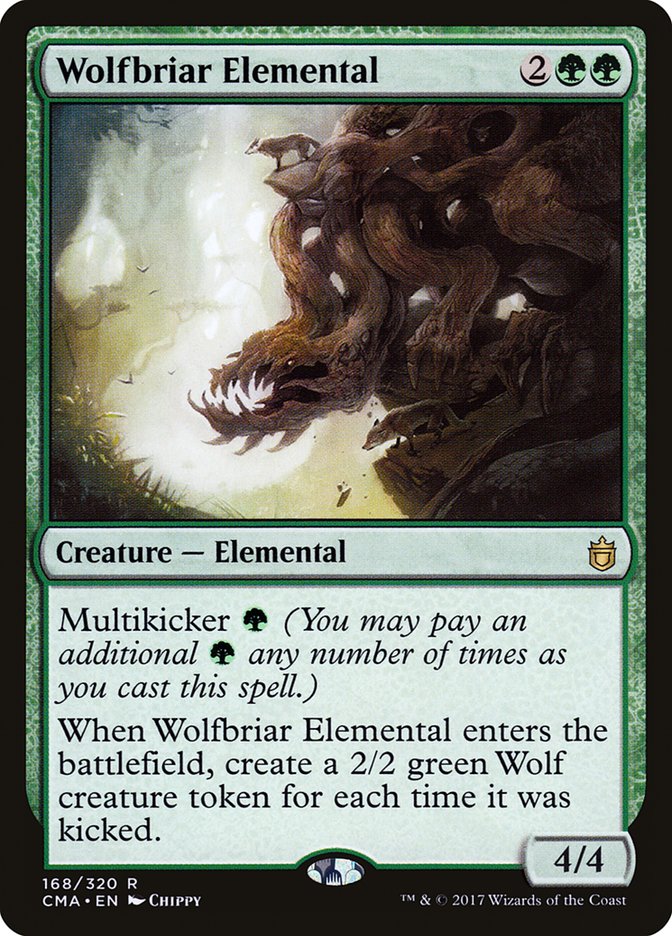 Wolfbriar Elemental [Commander Anthology] | D20 Games