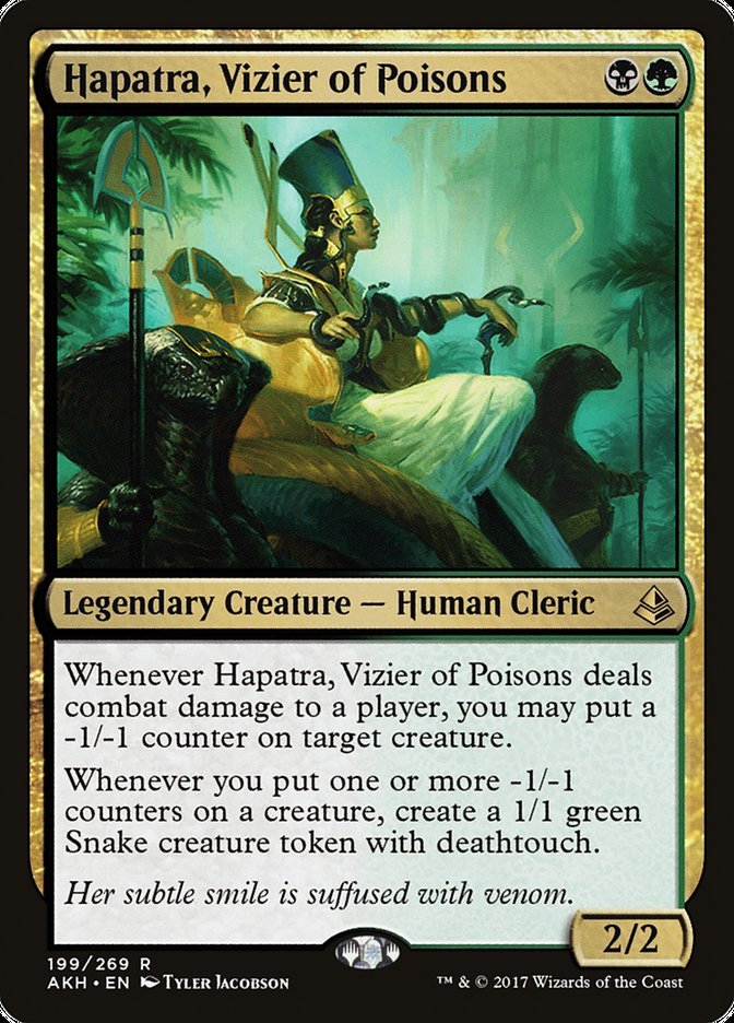 Hapatra, Vizier of Poisons [Amonkhet] | D20 Games