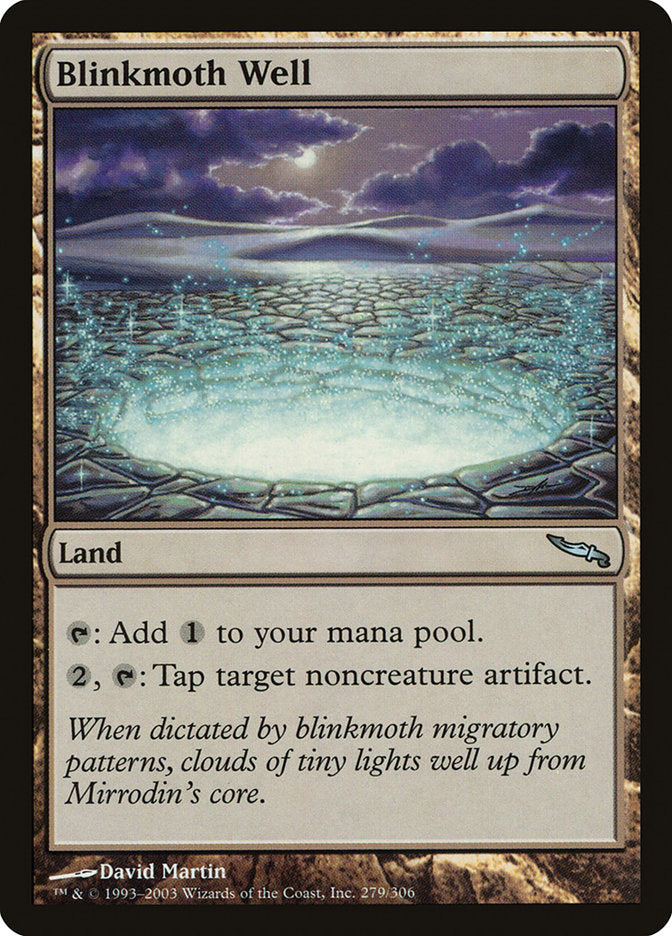 Blinkmoth Well [Mirrodin] | D20 Games