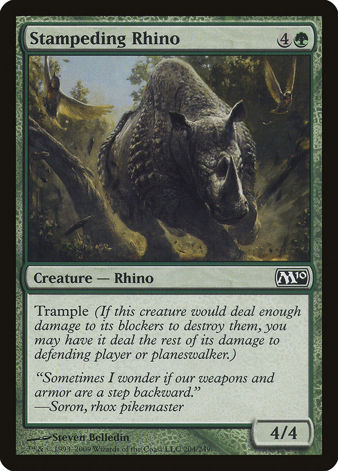 Stampeding Rhino [Magic 2010] | D20 Games