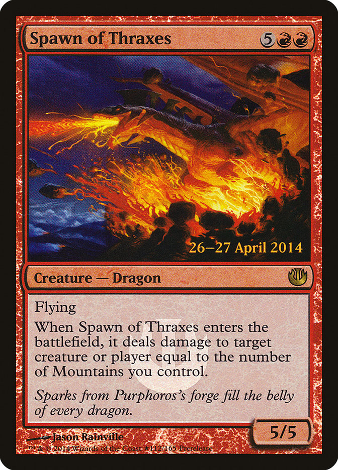 Spawn of Thraxes  [Journey into Nyx Prerelease Promos] | D20 Games